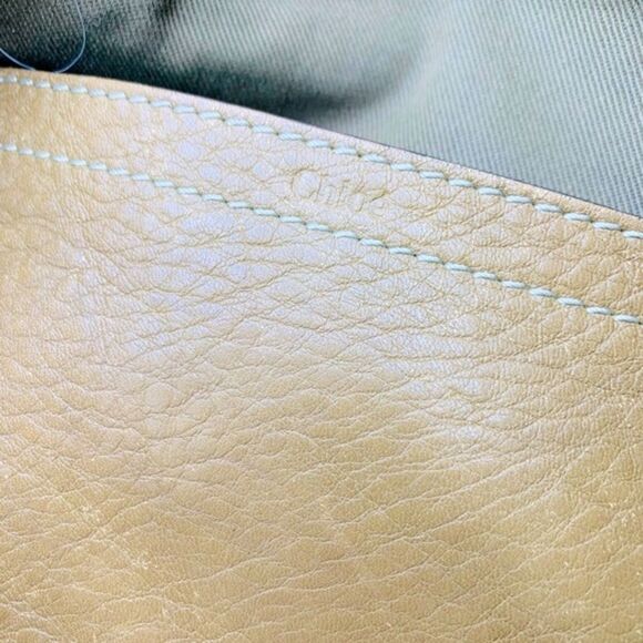 Auth Chloe Marcie Medium Tan Leather Crossbody Saddle Bag Good Preloved Bag - Picture 12 of 15